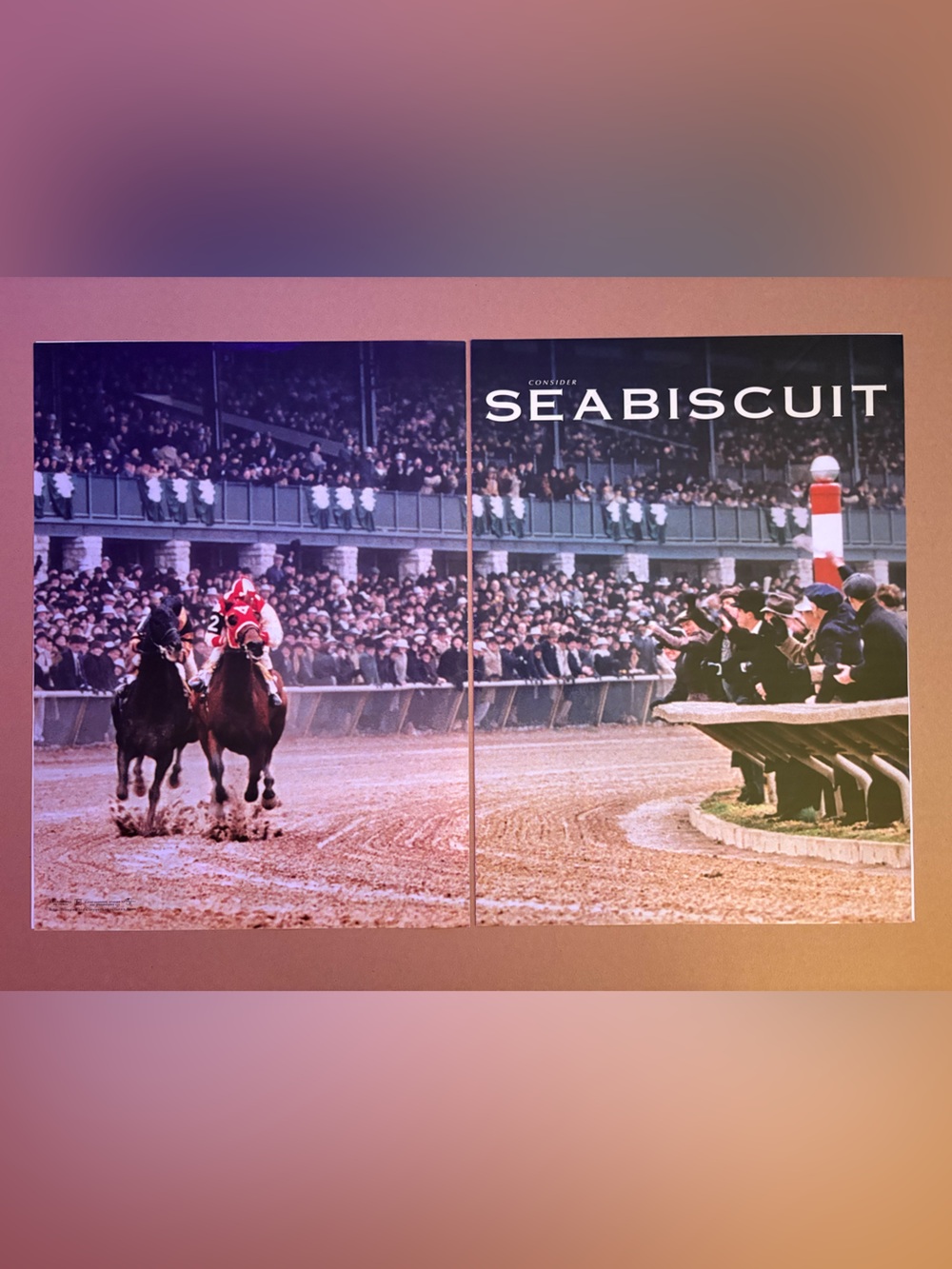 Seabiscuit Variety Magazine For Your Consideration F2-Page Oscar Ad FYC